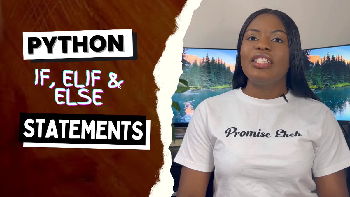 Python's if statements are the backbone of control flow in any program. They are key to making your code smart & efficient. Learn how to use them like a pro in this quick video tutorial!
youtu.be/0_zwBgf0G1E

#Python #CodingBasics #CodingTips #ControlFlow #Oscars2023 #ChatGPT