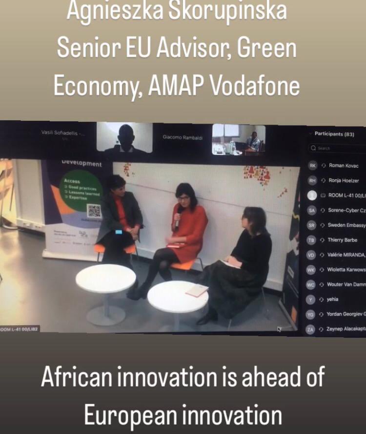 Visions2Ventures (@v2reality) on Twitter photo <a href="/changemakerslab/">Changemakers Lab</a> @D4DHub_AUEU <a href="/SEGITA_Program/">SEGITA</a> <a href="/startup_boat/">#ConnectingCities</a> <a href="/SiMODiSA_SA/">SiMODiSA Start-Up</a> @VC4Africa <a href="/ABANAngels/">ABAN Angels</a> #AgnieszkaSkorupinska, Senior EU Advisor, #GreenEconomy, AMAP <a href="/VodafoneGroup/">Vodafone Group</a> sharing about excellent innovations in #Africa, & interest in identifying other leaders in #mhealth, greentech, #edutech, #agritech, etc.
We’d like to recommend @vulamobile! ❤️
#SocEnt #ImpInv #SEGITA <a href="/changemakerslab/">Changemakers Lab</a> @D4DHub_AUEU <a href="/SEGITA_Program/">SEGITA</a> <a href="/startup_boat/">#ConnectingCities</a> <a href="/SiMODiSA_SA/">SiMODiSA Start-Up</a> @VC4Africa <a href="/ABANAngels/">ABAN Angels</a> #AgnieszkaSkorupinska, Senior EU Advisor, #GreenEconomy, AMAP <a href="/VodafoneGroup/">Vodafone Group</a> sharing about excellent innovations in #Africa, & interest in identifying other leaders in #mhealth, greentech, #edutech, #agritech, etc.
We’d like to recommend @vulamobile! ❤️
#SocEnt #ImpInv #SEGITA