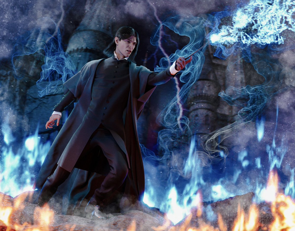 I always forget to post my stuff on here, so here we go, a couple of remakes of an older renders 

(kudos to those, who remember those older versions)

<a href="/aurus_3d/">aurus</a> everywhere

#SeverusSnape