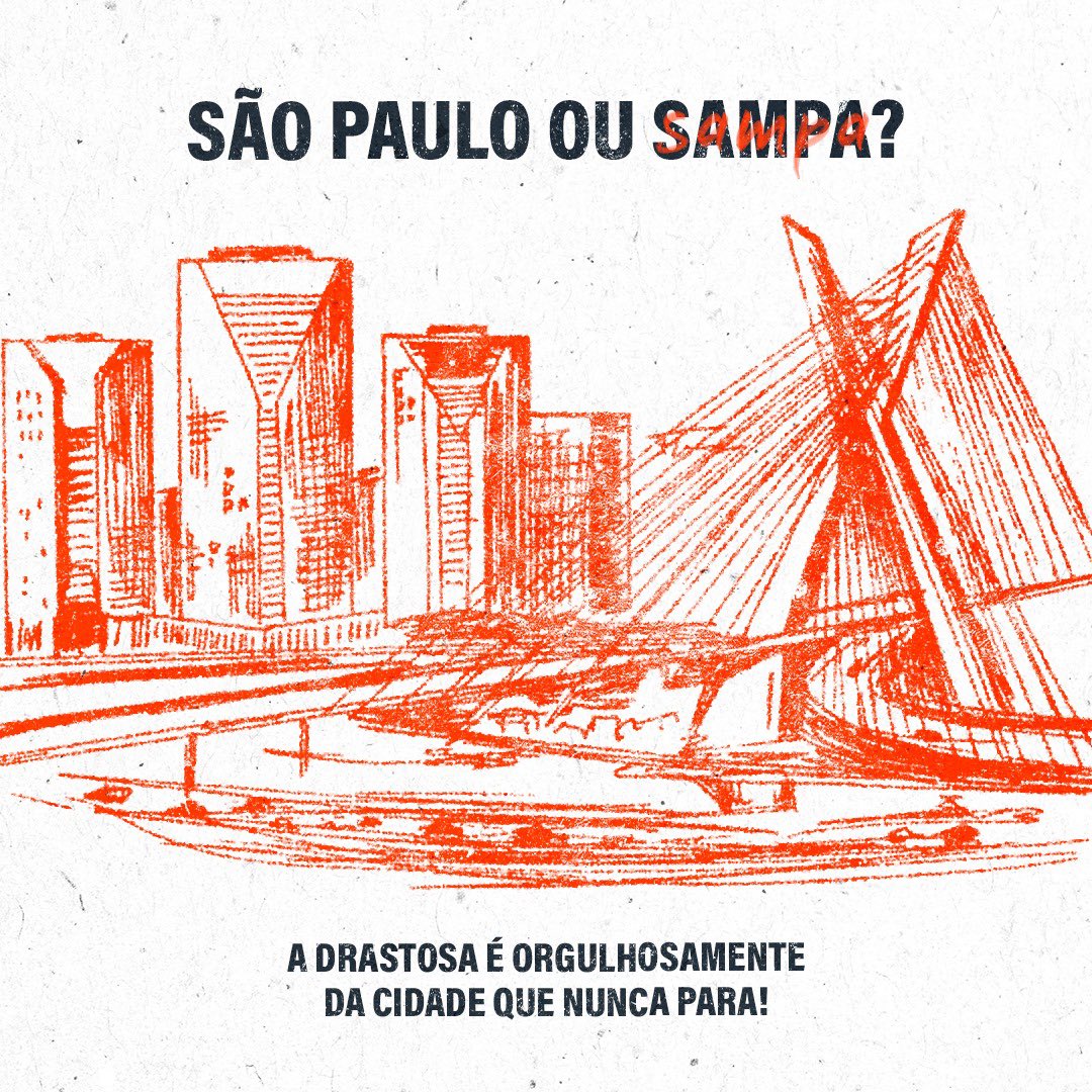 GustavoBastos's tweet photo. No aniversário de São Paulo ontem, como sempre tivemos presença de marcas homenageando a cidade com peças de oportunidade. #onzevinteum #simplicidadecriativa #oportunidade #reactvertising https://t.co/QdeFW1u3AG