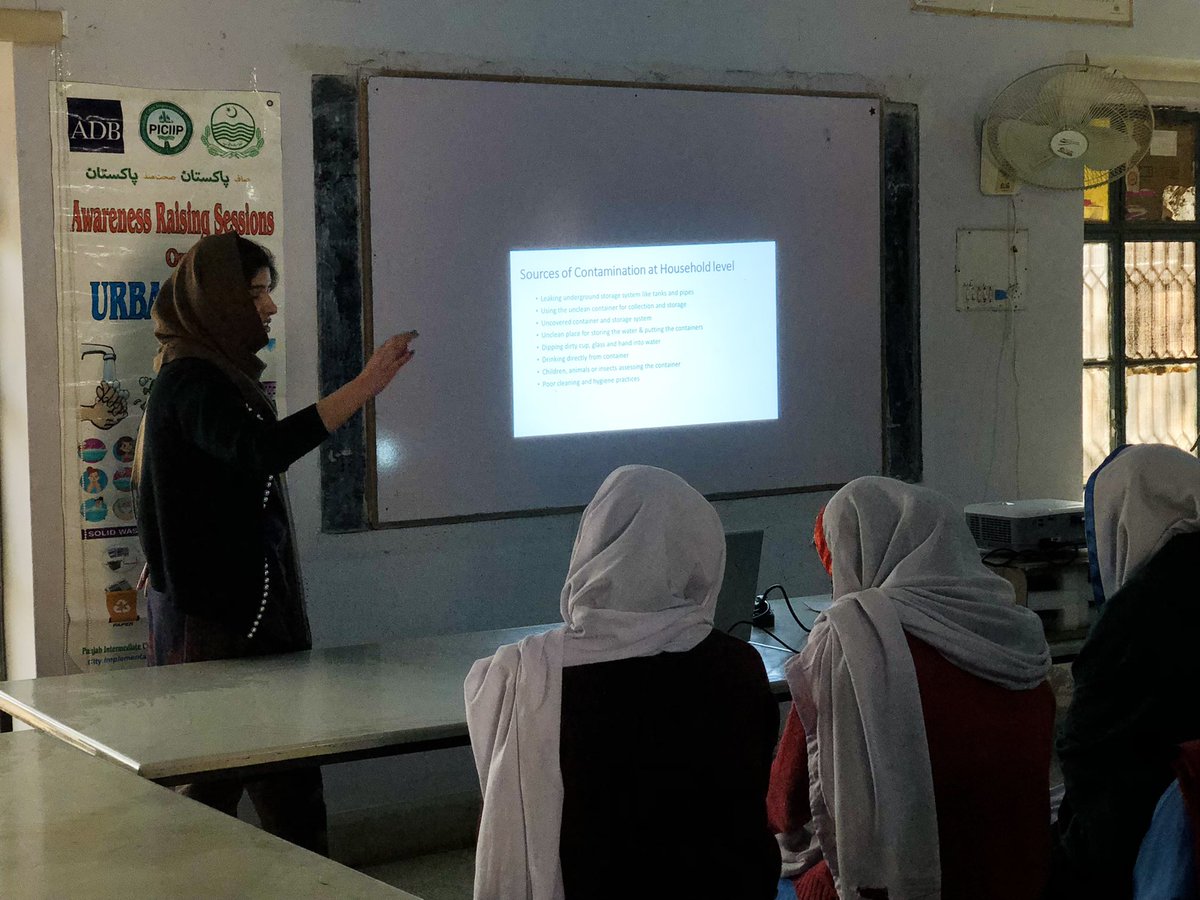 3 month awareness raising campaign on Urban WASH has been started with Educational institutions of Sahiwal. During the campaign all govt & private schools will be covered  one by one. Glimpses of today’s sessions @piciip @ADBandNGOs @ADBSocial @PakistanADB #WASH #Health #Hygiene