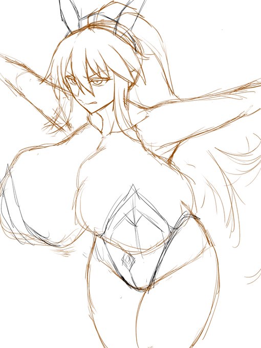 1月も終わる頃に兎を描き始める 