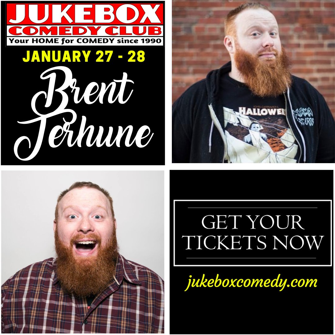jukeboxcomedy's tweet image. Bob and Tom fave and Viral Sensation Brent Terhune headlines this week! - mailchi.mp/5ad7848846ac/j…