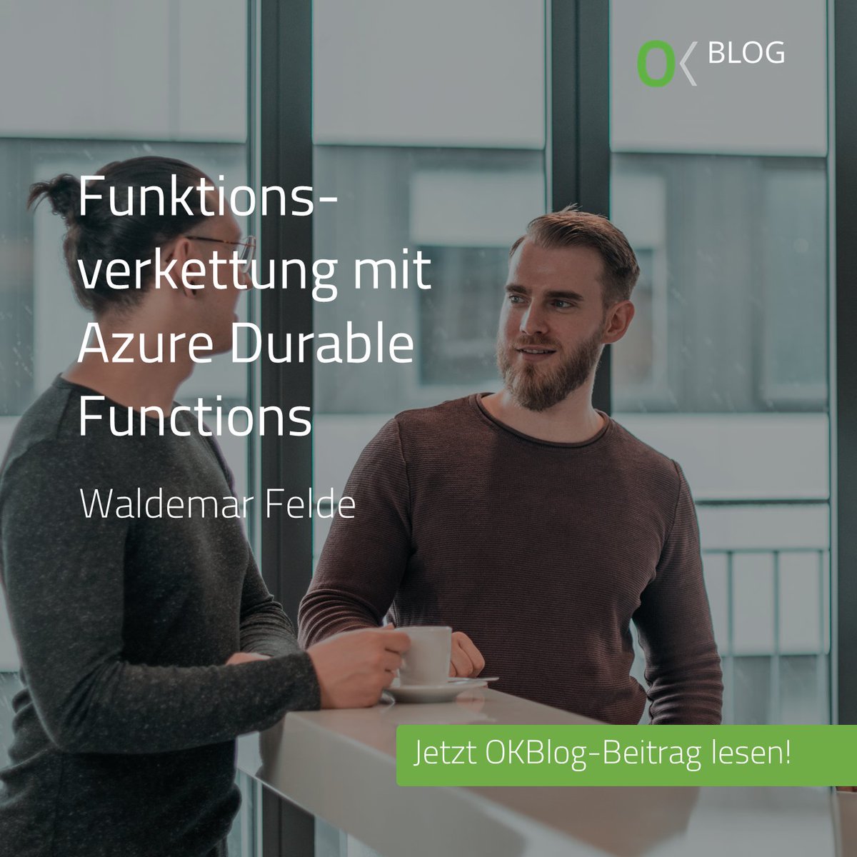 Wie man mit #Azure Durable Functions eine #Funktionverkettung von unbekannter Größe implementieren und nutzen möchte, zeigt Waldemar Felde in seinem #Blogbeitrag.

Hier geht es zum #OKBlog-Beitrag: 
…46af8a6c1e8fa51325ca.svc.dynamics.com/t/r/Yfid9e-oS3…

#azuredurablefunctions
