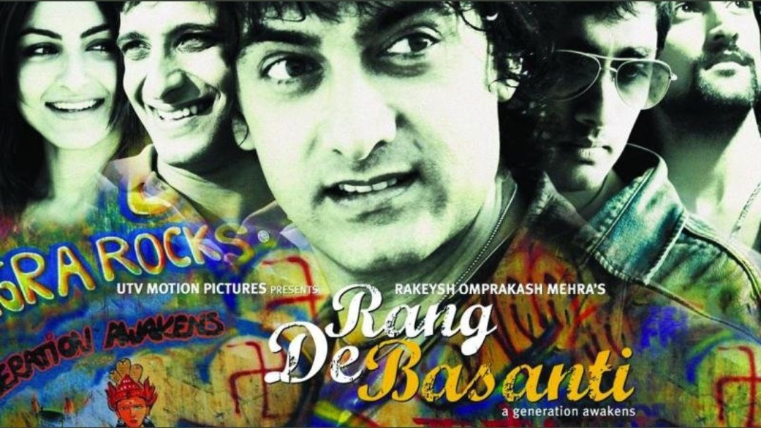 SudhaAjmera7's tweet photo. Wow masterpiece movie
rang de basanti superb so good best actor Bharat ki Shaan Aamir Khan Ji so beautiful full team
#17YearsOfRangDeBasanti 💫🇮🇳
#AamirKhan 🇮🇳🙏
#17yearsofRDB
@AKPPL_Official https://t.co/IvB69BImLL