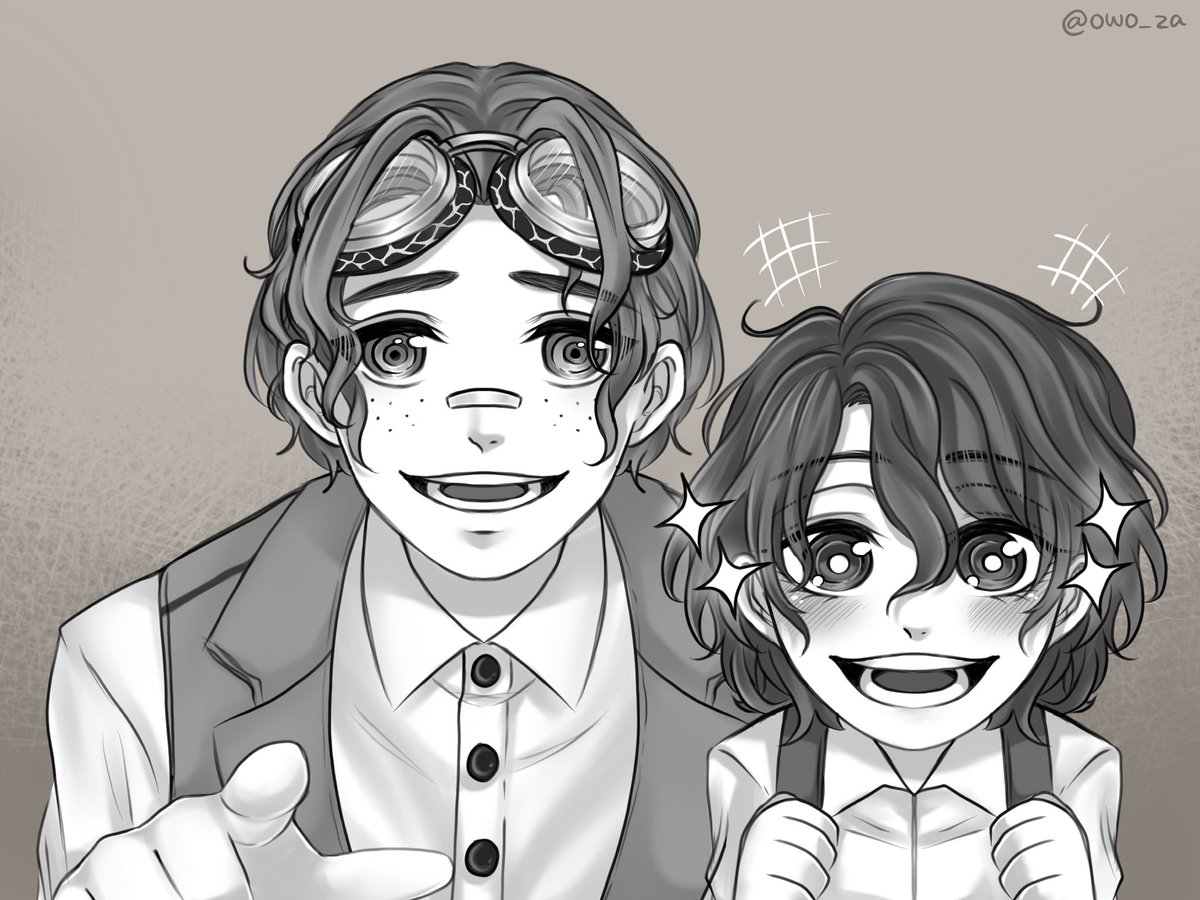 Big bro and his little bro💡