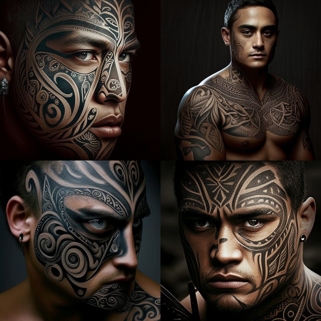 daniel_requiao's tweet photo. Maori tattoo, also known as Ta Moko, is a traditional form of body art from New Zealand's Maori culture. These tattoos feature intricate designs that tell a story of the wearer's heritage and identity. They are often done with a chisel and mallet instead of a needle #MaoriTattoo https://t.co/ocQNa8UxrZ