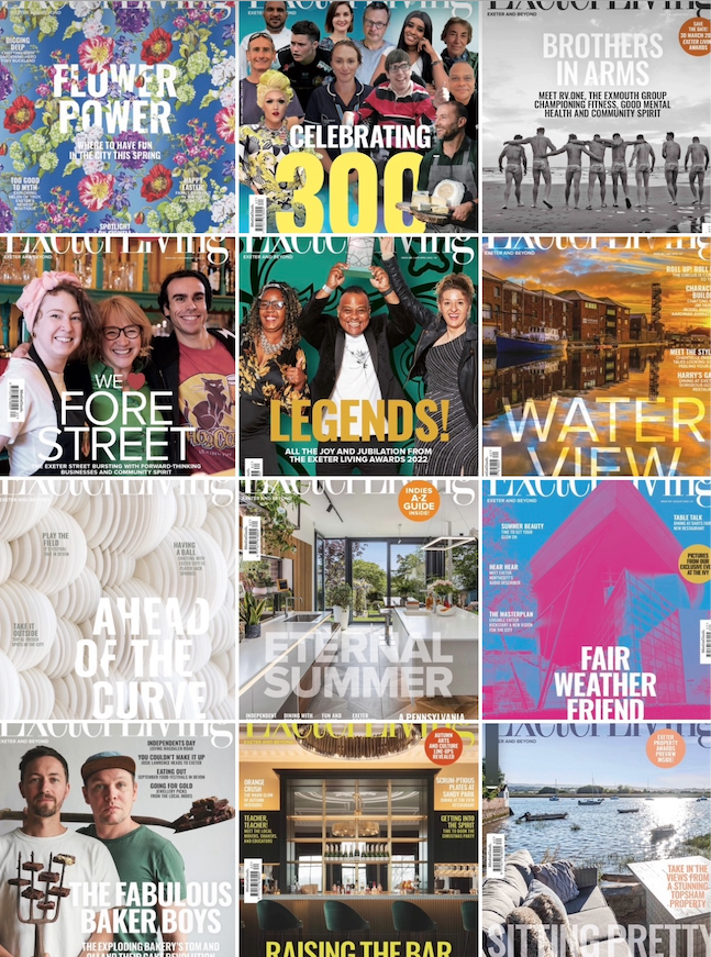 ExeterLiving's tweet photo. Not sure where you can pick up a copy of Exeter Living in the city?
We have magazine stands in @HydeSeek1, @GuildhallShops, @JohnLewisRetail, @artigianoexeter, @dartsfarm, Sacred Grounds, and Bernaville Nurseries.
@ExeterLiving #Exeteruk #Exeter #ExeterLivingMag https://t.co/WL5Xr3P50x