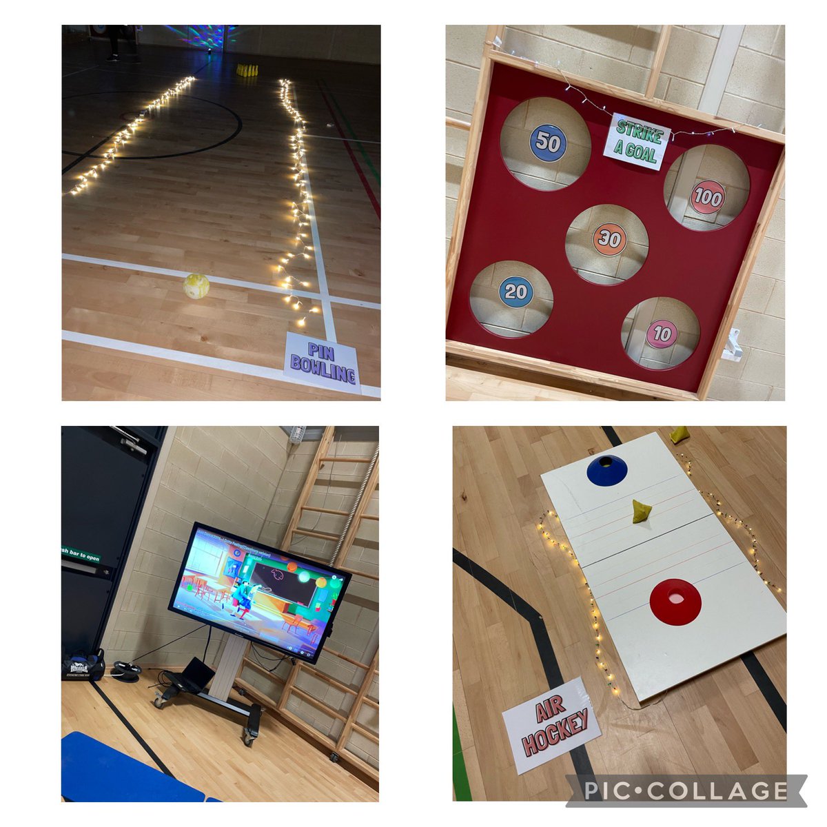 MissFramePE's tweet photo. This morning @ElginHighPe turned into a mini arcade for our ASN class!🕹️👾
Bowling Alley🎳
Dance Mat🕺
Air Hockey🏒
Shoot a Basket🏀
Strike a Goal⚽️
S3 Elective were able to to gain some inspiration for their leadership block💭
@ElginHighHT https://t.co/4d9zx5RfE2