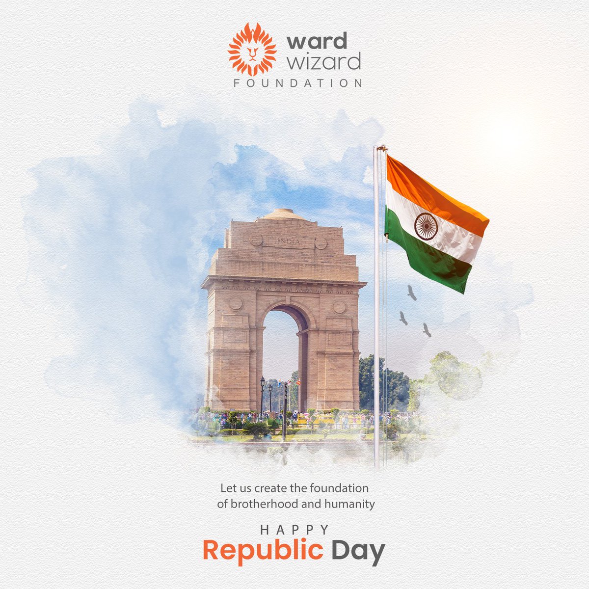 WardwizardF's tweet photo. Let's march towards a brighter future and foundation of our nation. Happy Republic Day! 
.
.
.
#WardwizardFoundation #RepublicDay #RepublicDay2023 #74thRepublicDay #HappyRepublicDay #RepublicDayIndia https://t.co/xgsleBYpBq