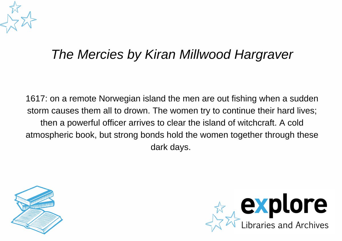 HaxbyExplore's tweet image. Our latest book review by the Bookchain is of The Mercies by Karen Millwood Hargraver. It sounds chilling! Have you read it yet? #BookReview #BookGroup #BookChain @YorkLibrariesUK