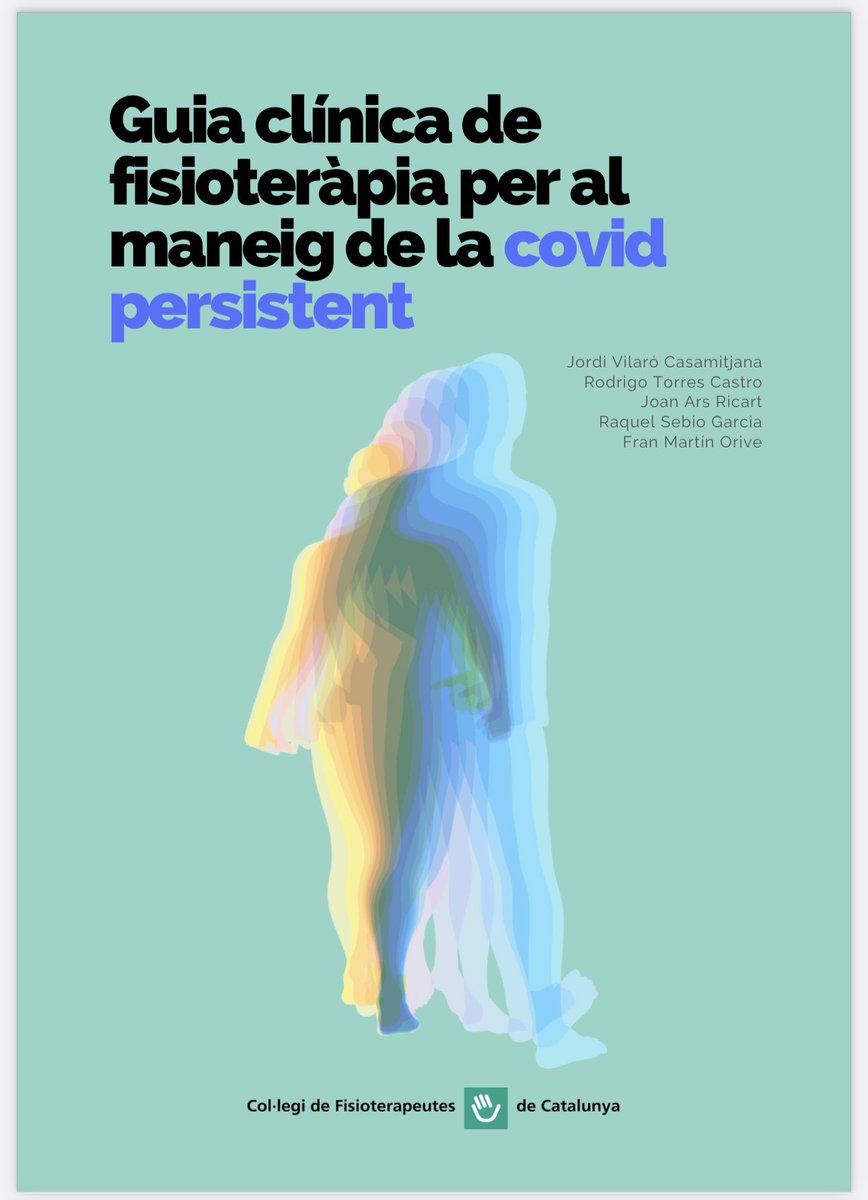 Orgullós d’aquest nou projecte de <a href="/ColFiCat/">CFC</a>. La Guia clínica d’abordatge de la #COVIDPERSISTENT amb una formació online i un pla d’actuació per millorar la salut de les persones. 

👇🏼👇🏾👇🏿

fisioterapeutes.cat/fitxers/comuni…