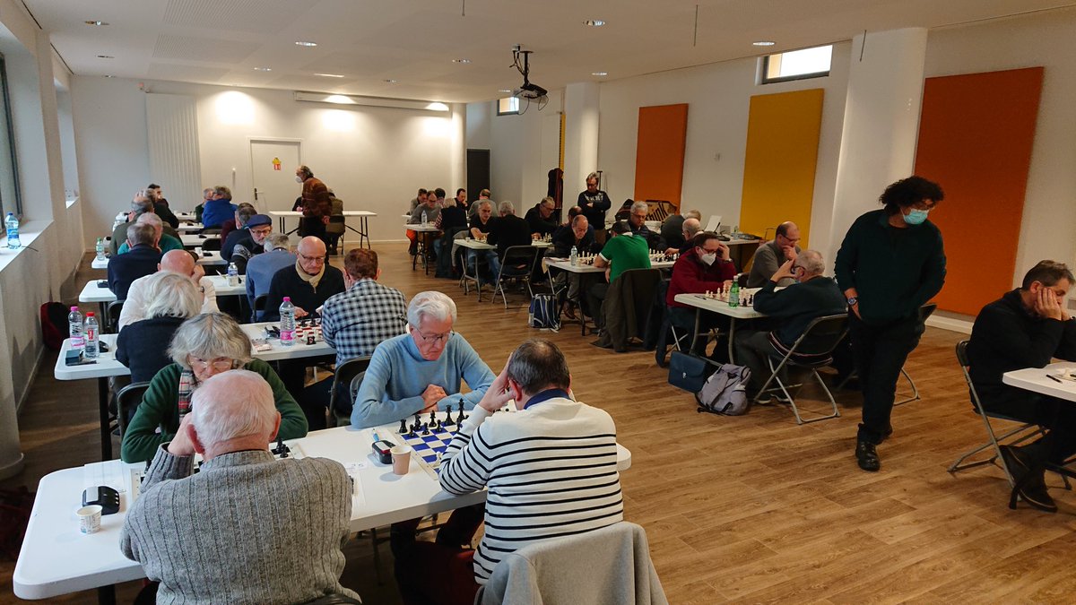 Tournoi Vétérans Hauts-de-Seine - Ronde 2- Cette après midi à #clamart