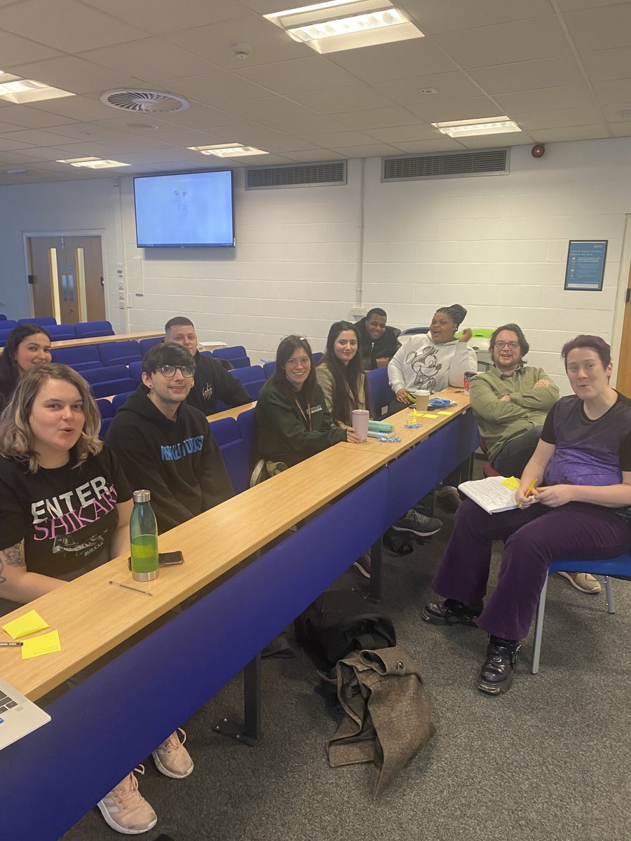 Happy #FutureMe ⁦students at the end of our ⁦@MMU_NATSCI⁩ follow-up goal setting session. Action learning sets are a great way of sharing experience and motivation to achieve goals. Such a positive session! #goalbuddy #doitnow ⁦@ManMetUni⁩ ⁦@drkirstyshaw⁩