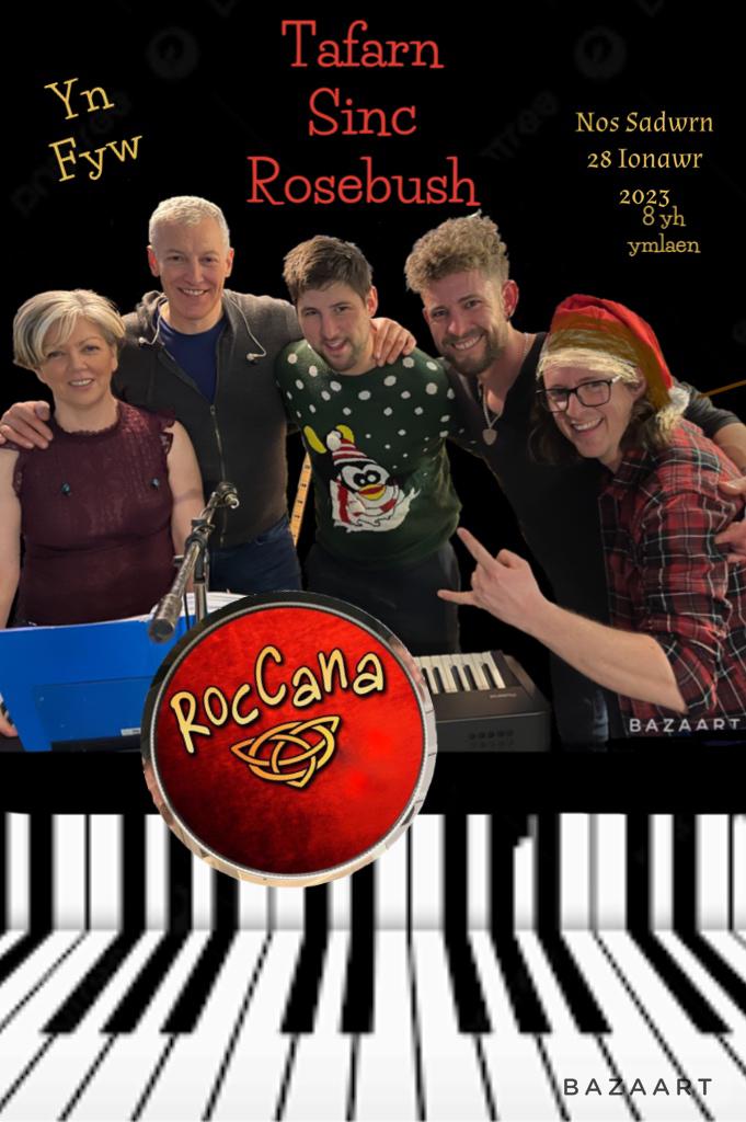 We’ll be live at @tafarnsinc this Saturday night - 28th January.
Come & join us for some rocking music

Roccana yn fyw @tafarnsinc 
Nos Sadwrn yma - 28ain Ionawr.
Dewch i rocio a dawnsio! 

#coverband #pembrokeshire #livemusic #bandlleol #localband #roccana