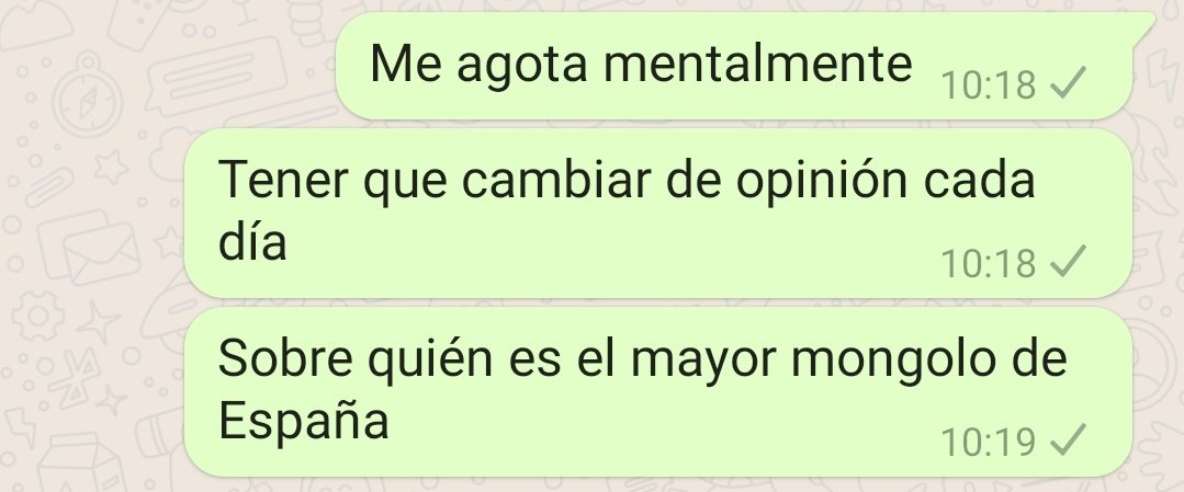 Otra vez a sacar esta fotito. Me cansáis