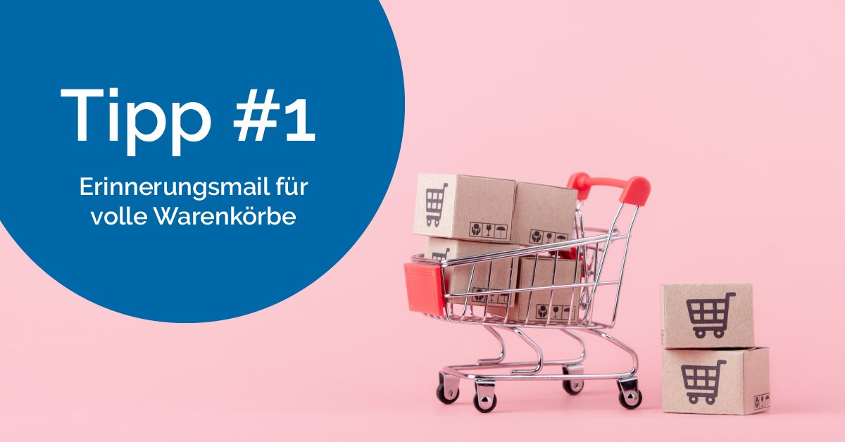 Warenkörbe werden häufig stehen gelassen oder vergessen. Schreibe eine personalisierte Mail, um Deine Kunden zu erinnern. Dadurch können bis zu 20% der Warenkörbe noch verkauft werden. 🛒🛍️

Finde heraus, ob Dein Onlineshop perfekt personalisiert ist: quick-check.econda.de