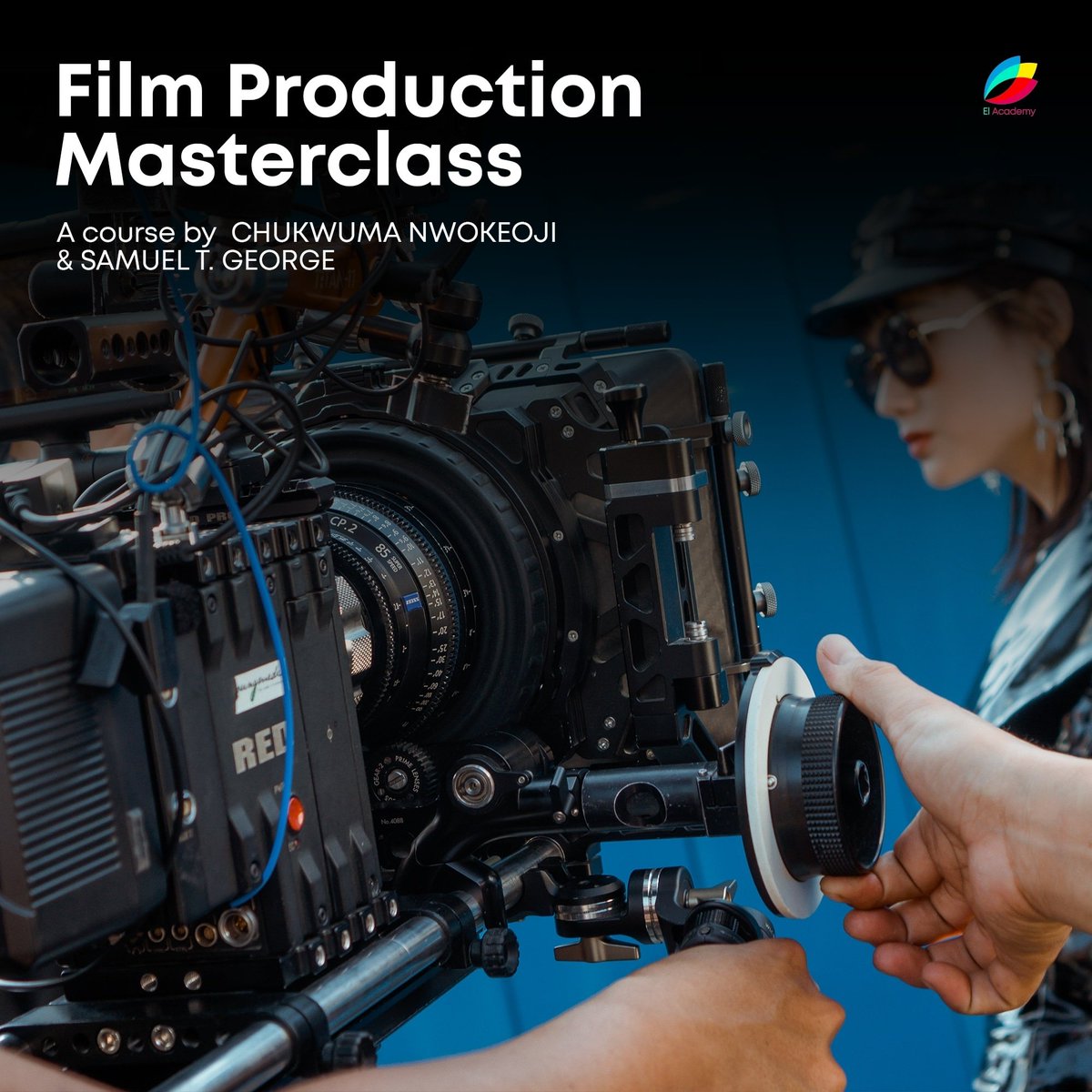 theelacademy's tweet photo. Lights camera action and then some.
Learn the ins and out of film making.
From short films, to block buster features.
A course by @iamsonofel &amp; Chukwuma you can trust your in great hands.
#filmproduction #movie #film #filmmaking #cinematography #cinema https://t.co/5FVNlkKx67