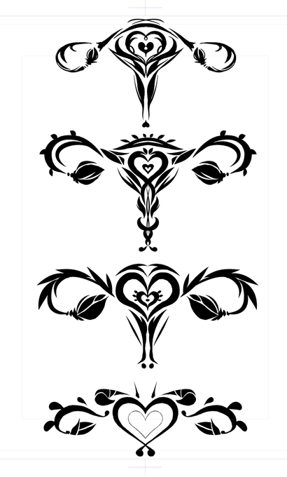 昔作った淫紋がいつの間にかアマゾンのタトゥーコーナーで売られててレイヤーさんがたまに付けてるの見るとちょっと嬉しい。また淫紋作るか～😌 