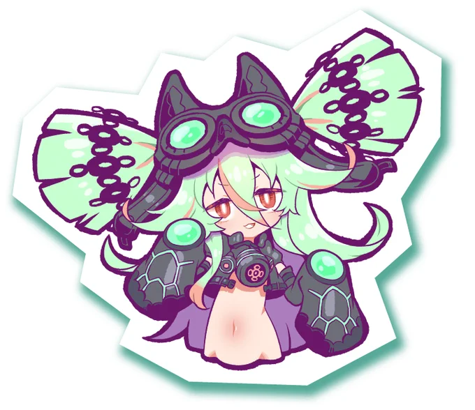 へそ #デフォルメ絵を流してデフォルメ民を増やそう 