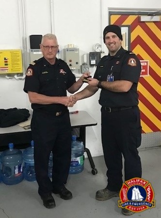 hfxfire's tweet photo. Congratulations to Myles Tonner on recently being appointed Captain at Station 55 in Seabright. Thank you for your dedication and service! https://t.co/50RApPQruX