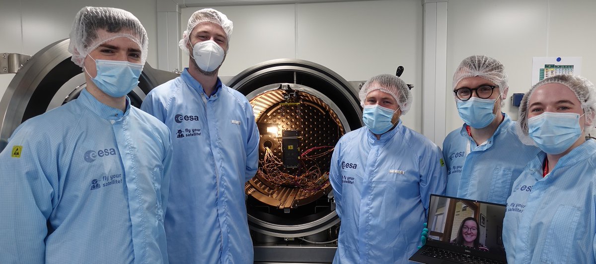 1⃣ week left to submit a proposal for the Test Opportunities pilot programme (📅 1 Feb). Selected uni teams will receive support &amp; training in conducting an environmental test campaign using the Thermal Vacuum Chamber or Vacuum oven. All the info here 👉esa.int/Education/Cube…