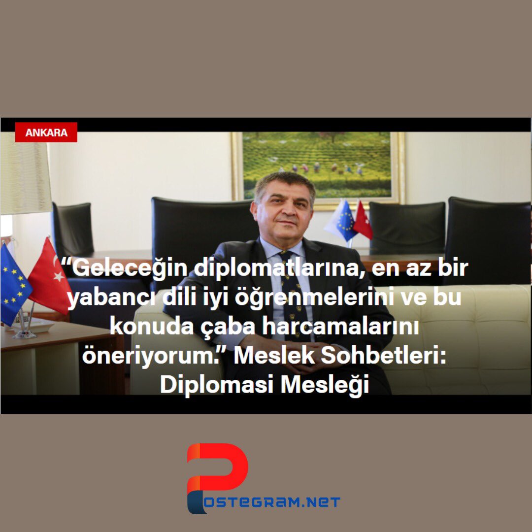 Meslek Sohbetleri 

@ABBaskanligi 
@frkkymkc 
@gazeteeru 

Haber Detay: postegram.net/gelecegin-dipl…

#kayseri #kayserisondakika #kayserihaber #kayserikeşfet  #keşfetteyiz #keşfet #vanhaber #ankara #istanbul #izmir #adana #van #abbaskanligi 
#avrupabirliği #farukkaymakcı