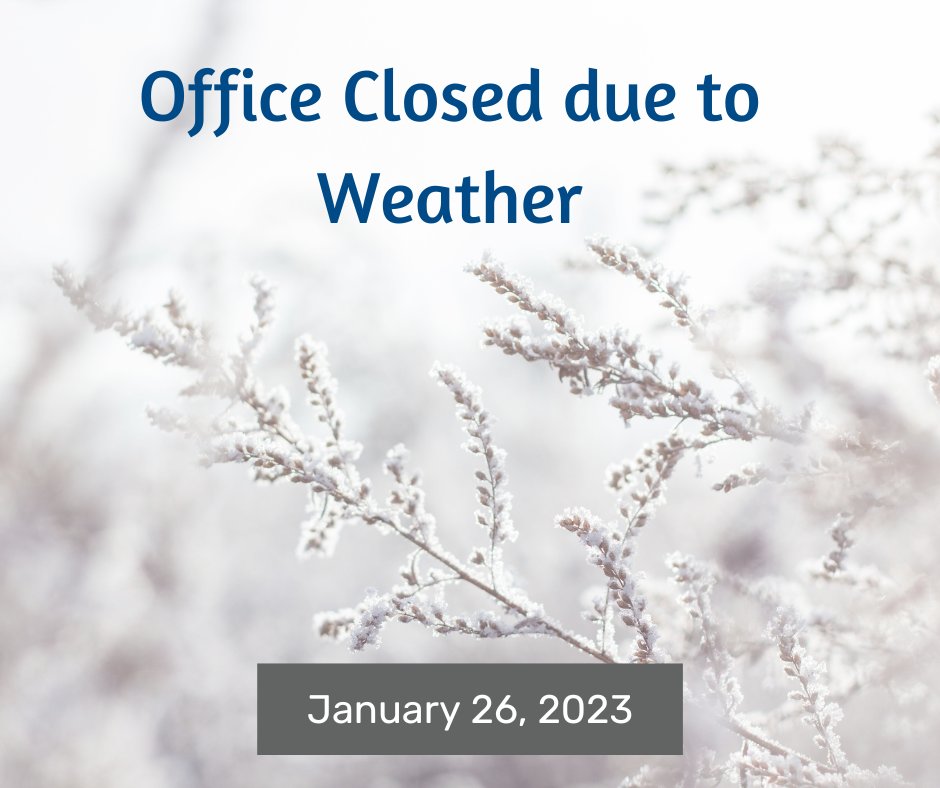 HallCPA's tweet image. Due to weather conditions we will be working remotely today.

Drive safe today!