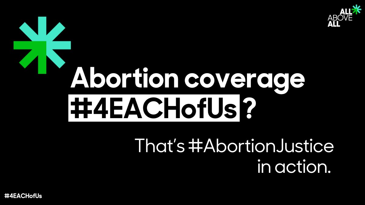 No longer should anti-abortion politicians have a say in our lives, decisions, and futures. We should all have the freedom to make decisions about our own reproductive healthcare. #4EACHOfUs #AbortionJustice