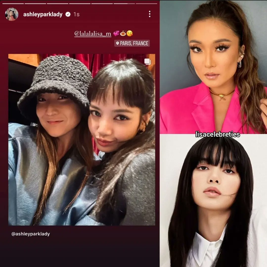 American actress, dancer and singer Ashley Jini Park shared photos with Lisa. 

'@.lalalalisa_m you are the sweetest'

(She is best known for her role as Gretchen Wieners in the Broadway musical Mean Girls. She is currently in the cast of Emily In Paris.)

#ASHLEYPARK #LISA