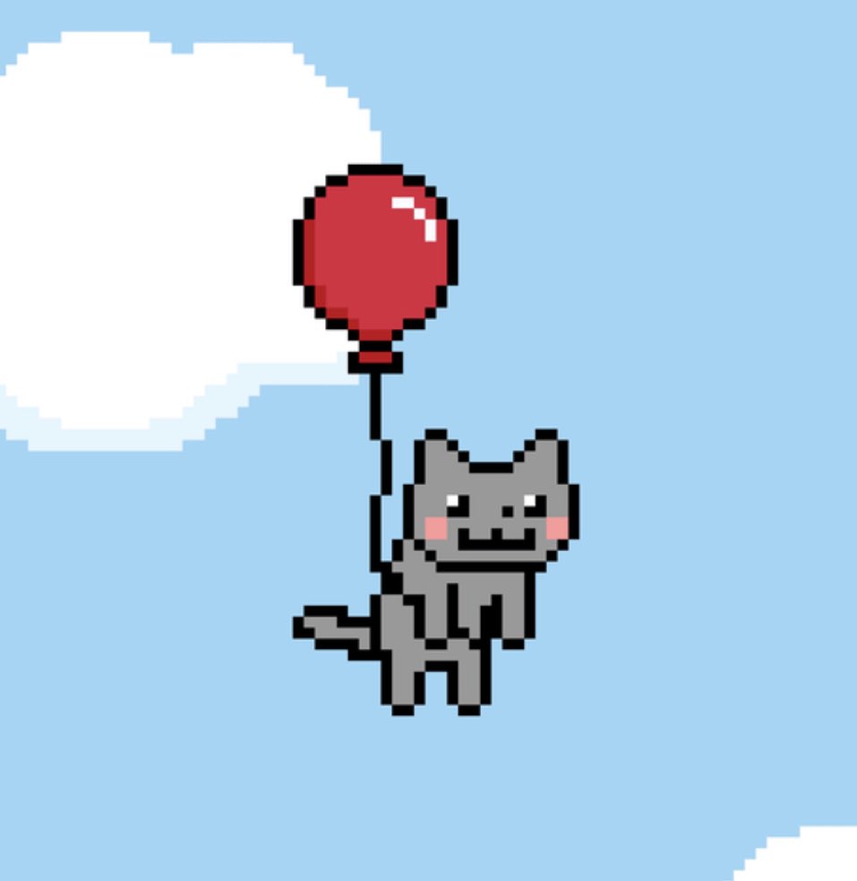 dalgoemedia's tweet photo. 🧵Bought my first NFT Nyan Balloon by @PRguitarman 🎈 Most fun purchase in 2023 so far.. https://t.co/T7sPrHtDmc