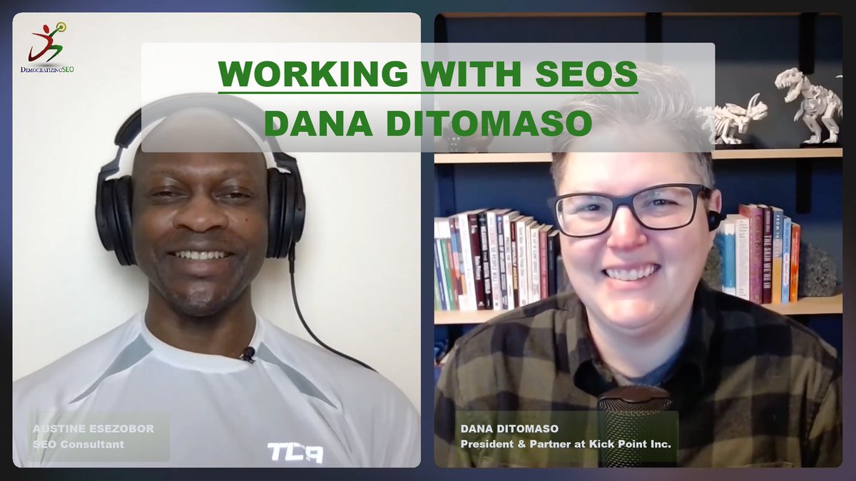 Editing this podcast with this absolute legend in Digital Marketing. Look out for it on my YouTube channel, Democratizing SEO, on Tuesday - around midday!