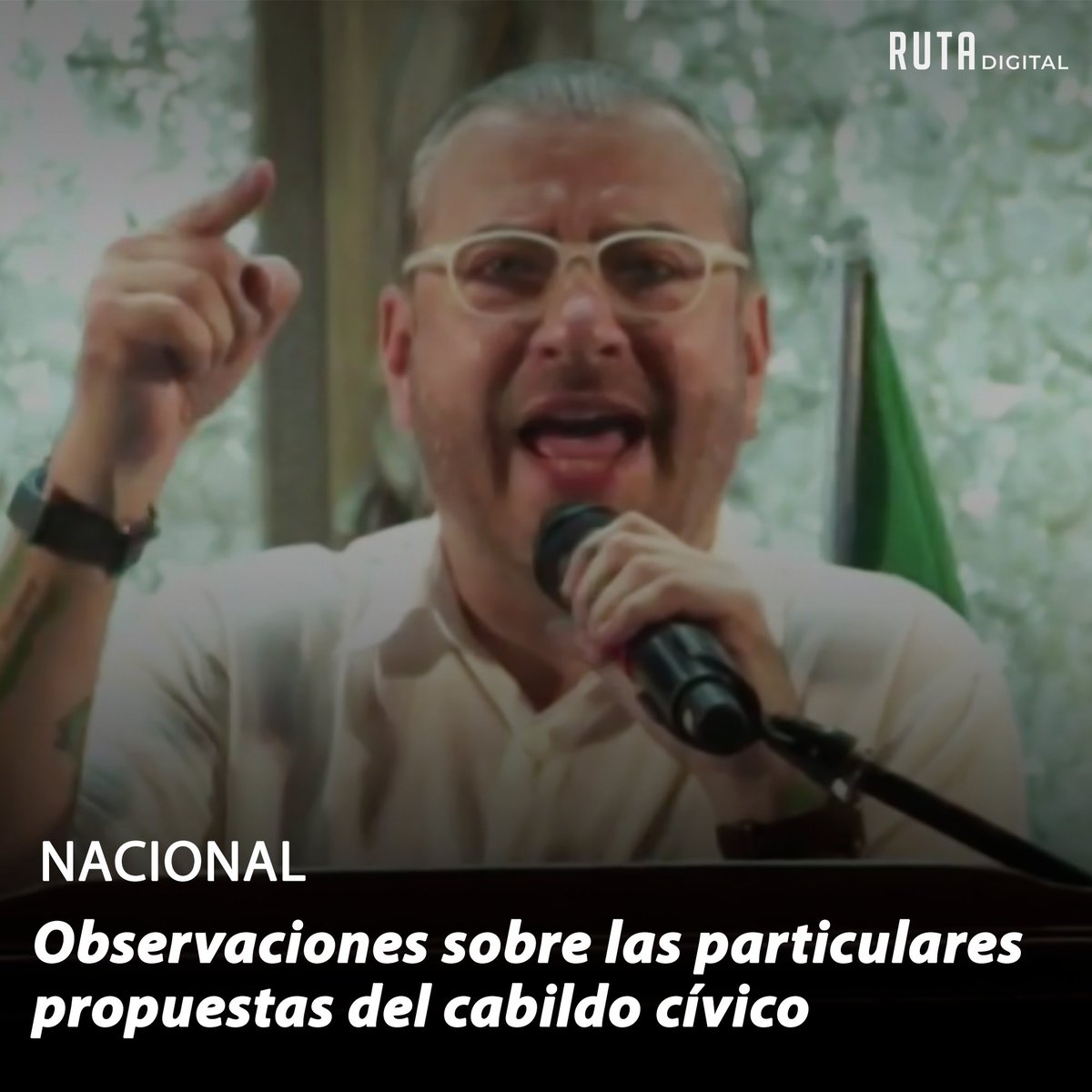 RutaDigitalbo's tweet photo. #Nacional #Bolivia #CabildoCivico #SantaCruz #RomuloCalvo
Lee la nota completa aquí👉
https://t.co/bYI0gj84Sr https://t.co/aMFeum3eVd