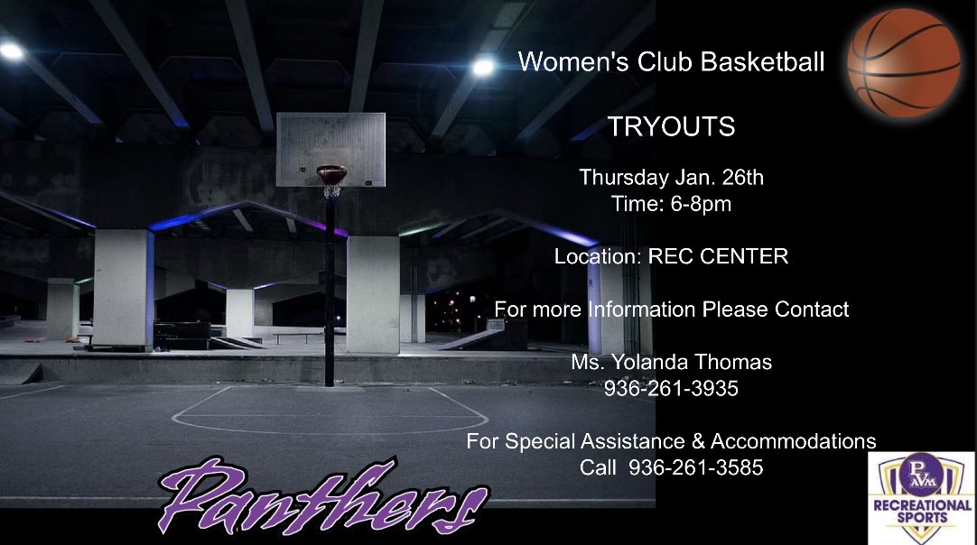 PVAMU Women’s Club Basketball tweet media
