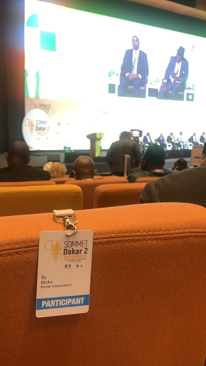 dictafcorp's tweet photo. Happening now: 
#SommetAlimentaireAfriqueDakar2 
#Dakar2 
#cicad 
Feed Africa : Souveraineté Alimentaire et Résilience
#Dictaf @MamanDickoSy 
@AfDB_Group https://t.co/oM46cT16ly