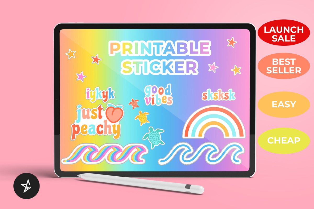 digitalarttr's tweet image. Excited to share the latest addition to my #etsy shop: Add Some Pop to Your Life with Our Printable Colorful Stickers / sticker / colorfull sticker / printable sticker / planner sticker etsy.me/3XVuaXb #sticker #printablesticker #colorfullsticker #journalsticke