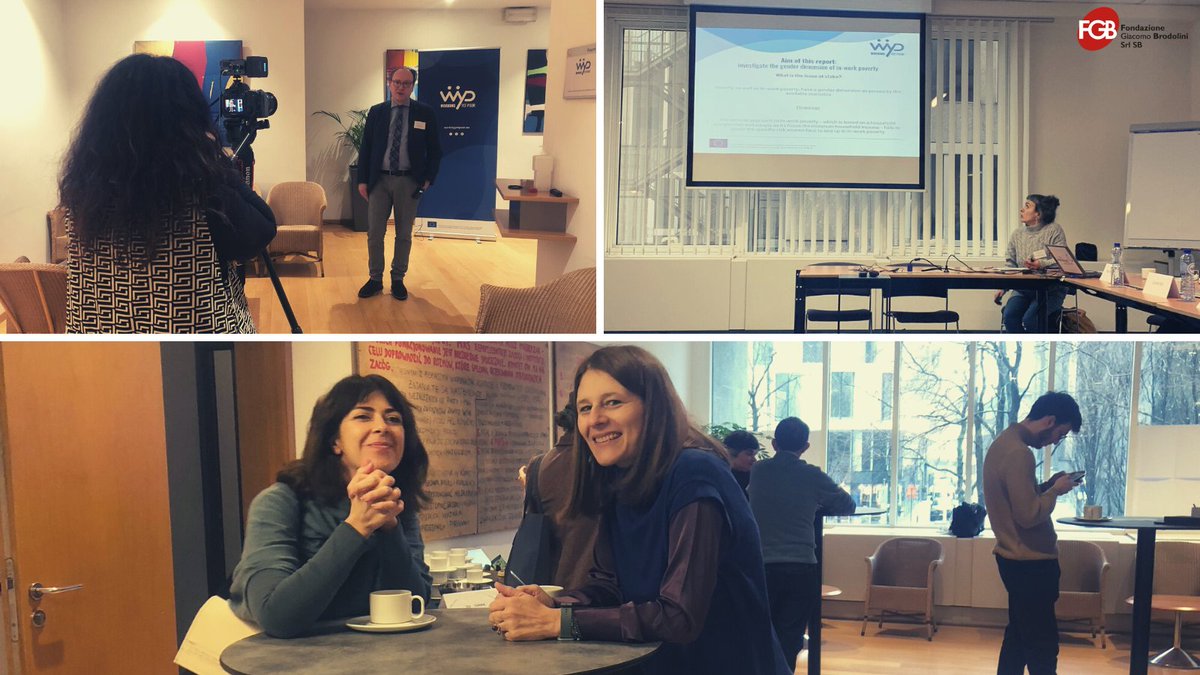 Oggi anche #FGB presente alla conferenza finale del progetto <a href="/WorkYetPoor/">Working and Yet Poor</a>. Tra gli interventi della mattina, segnaliamo quello di Marta Capesciotti, che ha parlato di povertà lavorativa in una prospettiva di #genere. Per saperne di più sul progetto: fondazionebrodolini.it/en/news-and-ev…