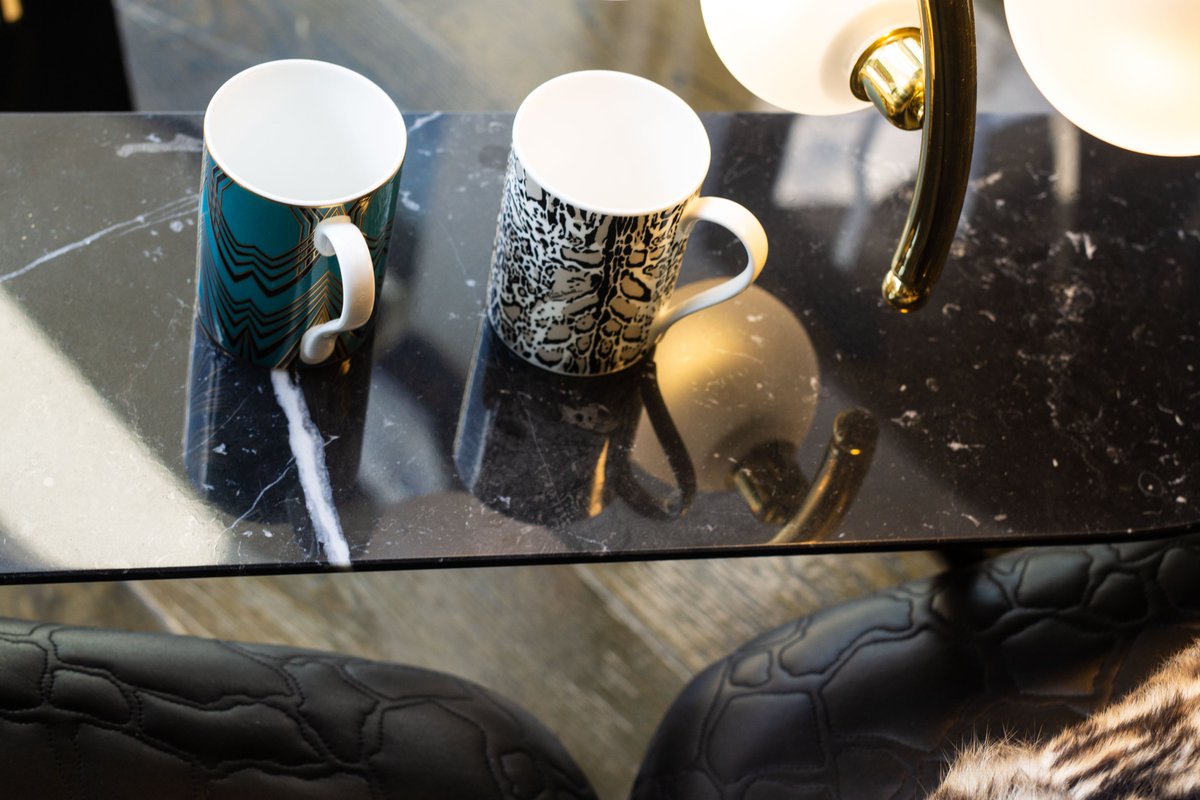 Our #RobertoCavalli Deco and Lynx mug are looking extra stylish here. 

Shop our final reductions on all of our Cavalli tableware

kofc.co.uk/product-catego…