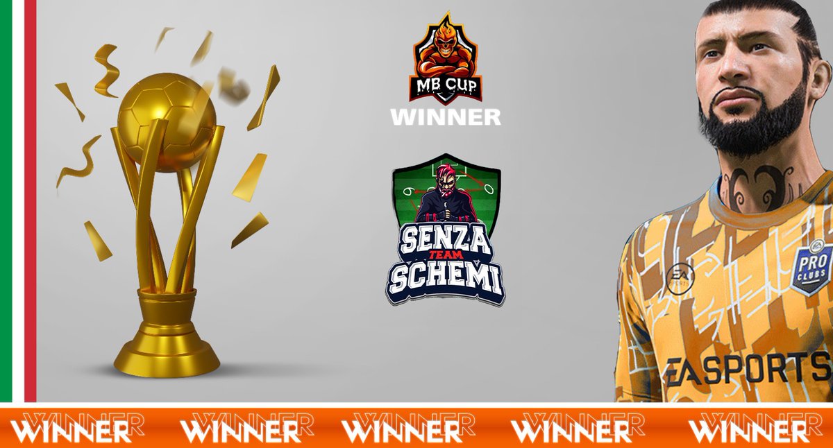 Minkiammbare90's tweet image. COMPLIMENTI AL CLUB SENZASCHEMI PER ESSERSI AGGIUDICATI LA 13° EDIZIONE DEL TORNEO MB CUP 🏆🥇 
CONGRATULATIONS 👏