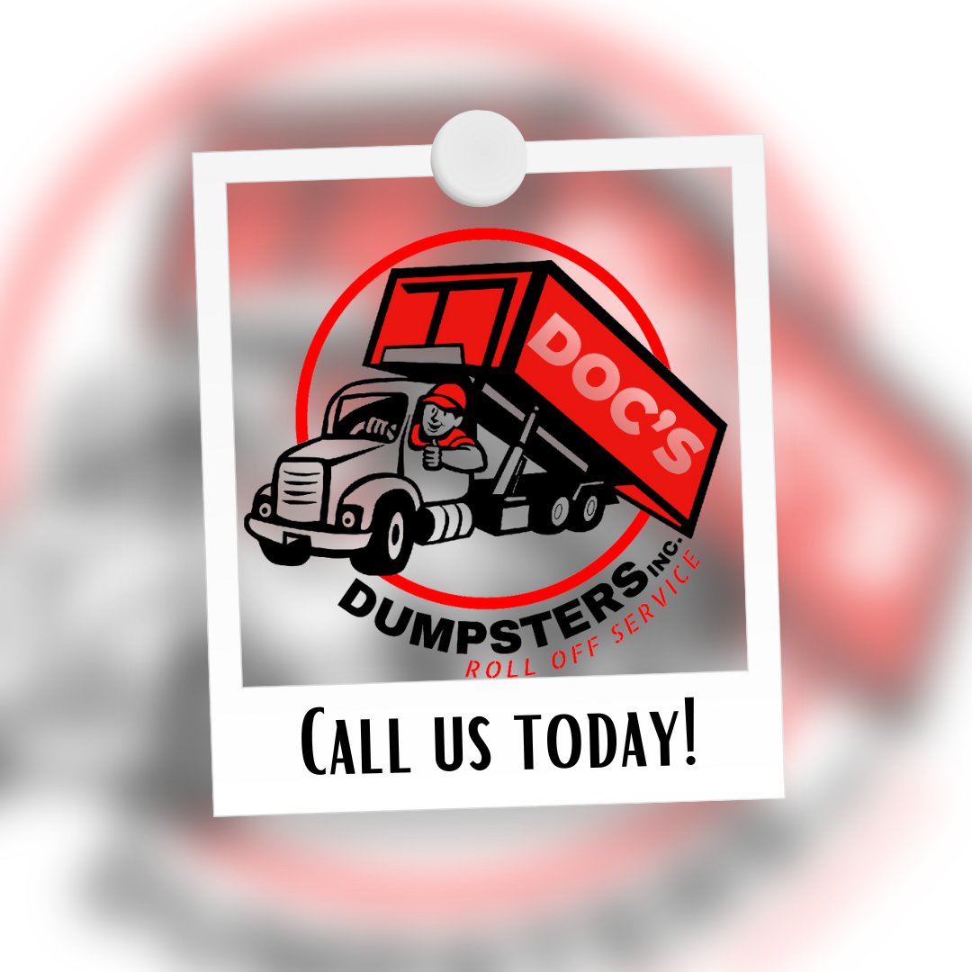 We take pride in our small, but mighty team. We'll take the time to get to know you in hopes to create long lasting relationships with our customers!

Call us today!
📞815-385-5025

#docsdumpsters #letstalktrash #dumpster #rolloff #rolloffdumpster #cleanup