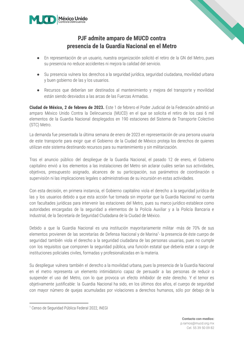 México Unido Contra la Delincuencia tweet media