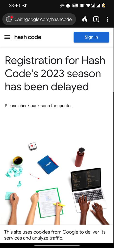 GDGBud's tweet image. Hi #HashCode Team,
Any info on the Hash Code registration delay? Thanks,
@gcodingcomps #GDGBudapest #HashCodeHungary