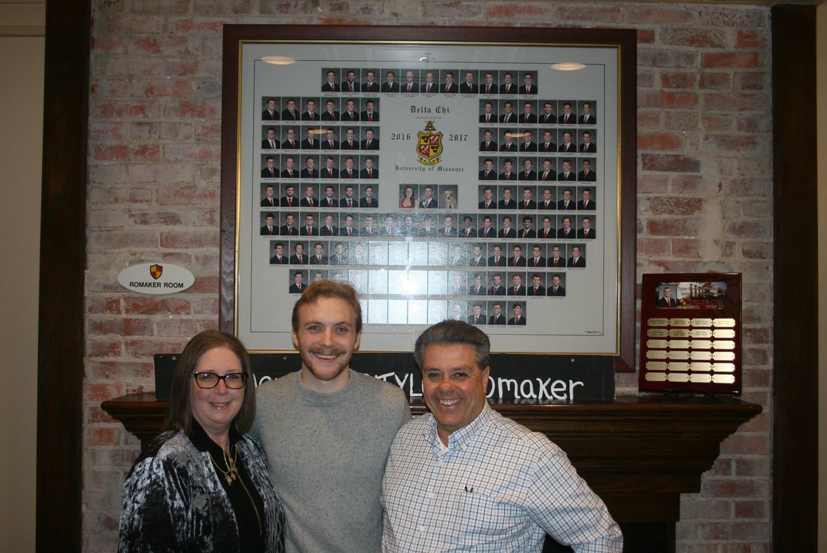 Congratulations Ryan Sentman for receiving the annual Romaker Scholarship. This scholarship is awarded to a brother who exemplifies the same characteristics as Tyler Romaker. Thank you to the Romaker Family for their continuous love and support of this chapter. #livingfortyler