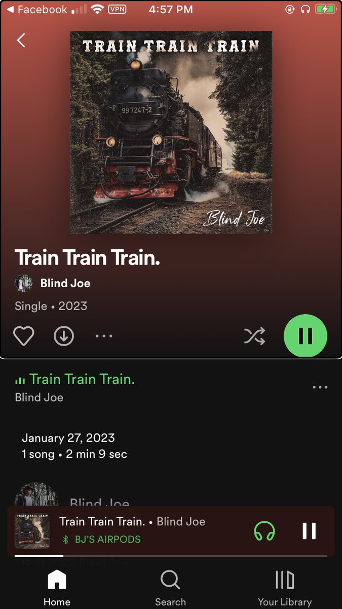theblindjoe's tweet image. My latest #Banger #TrainTrainTrain is now available on #Spotify and everywhere else you stream music!🤗 go give it a listen… I guarantee you’ll love it or your money back!🤣 #BlindJoe #RealCountry  open.spotify.com/artist/0yIpu2g…