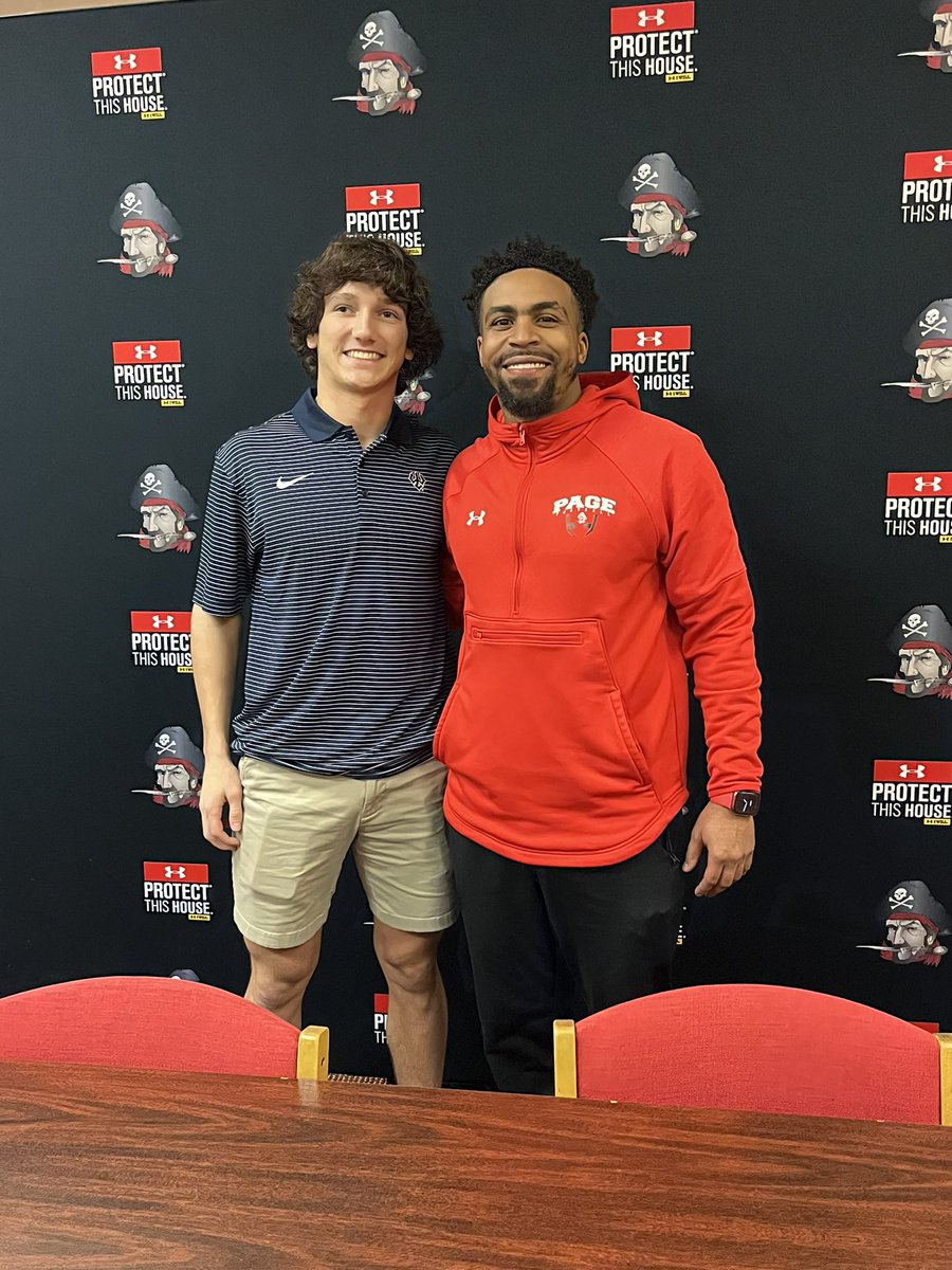 So proud of you <a href="/ParkerMaynard5/">Parker Maynard</a> for signing to play football at Washington and Lee University. 💙🤍 Thank you to <a href="/CoachNimmons_42/">Coach Nimmons</a> and <a href="/_Coach_Baldwin_/">Coach_Baldwin_</a>  for everything!