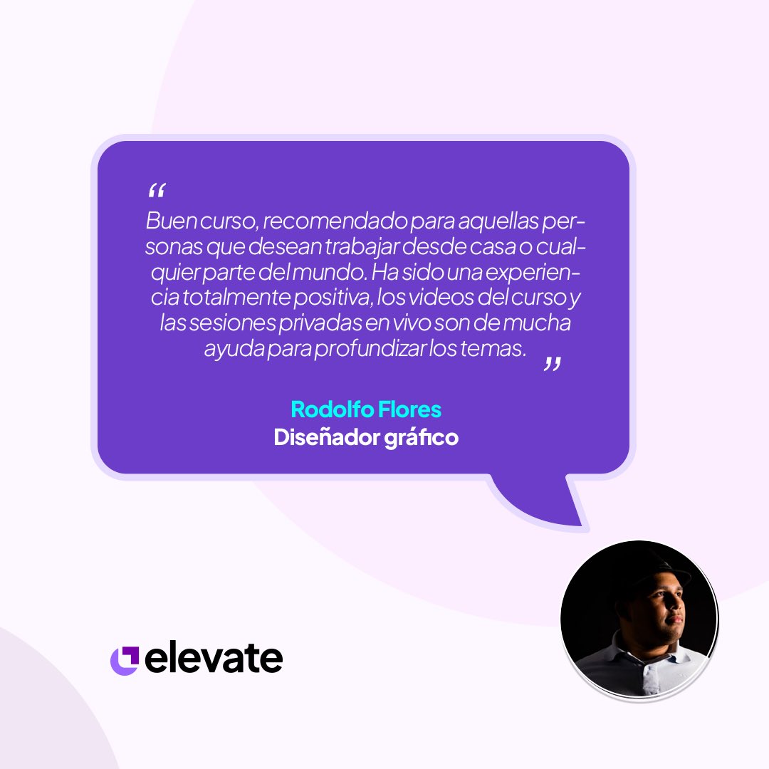 ElevateLat's tweet photo. Ha sido una gran experiencia poder compartir conocimiento con todos nuestros alumnos.🤓
¿Y tú, cuándo te unirás a nuestra comunidad? ;Te estamos esperando!⏰
#Elevate #CursosDigitales #EmpleosDigitales
#NuevasOportunidades #Empleos #empleoremoto
#IngresosExtra https://t.co/yeL2urwnJP