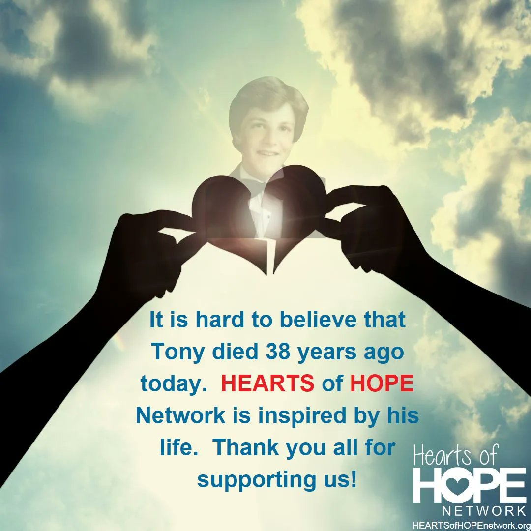 We still think about him all the time.  Honoring his memory guides us daily.  Thank you for all your support!  HEARTSofHOPEnetwork.org