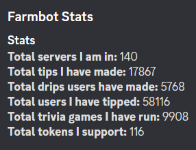 TheFarmBots's tweet image. Cruisin&apos; right along.  We have a faucet that can drip tokens....and now nfts!  #cnft #CNFTProject #buildoncardano