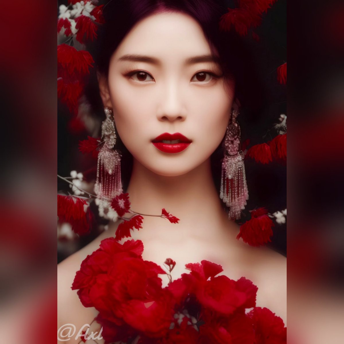 qwertyaxl's tweet photo. Beautiful Potrait Girl
With Red Color Theme
#potrait #photography #photooftheday #stabeldiffusion #realism #BeautifulWomen #digitalart #イラスト #Ai #Aiimage #Aiart #AIイラスト #Pinegraph #Playgroundai https://t.co/l8kvM17dIl