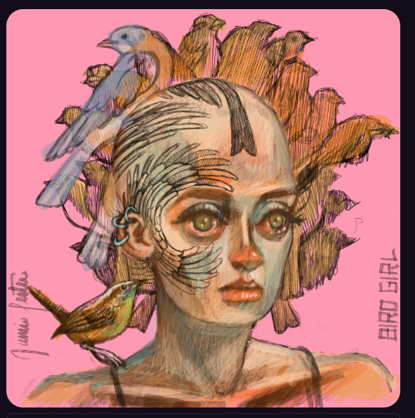 Wow! Thanks for the support! A beautiful Bird Girl finding a new home! Thank you!